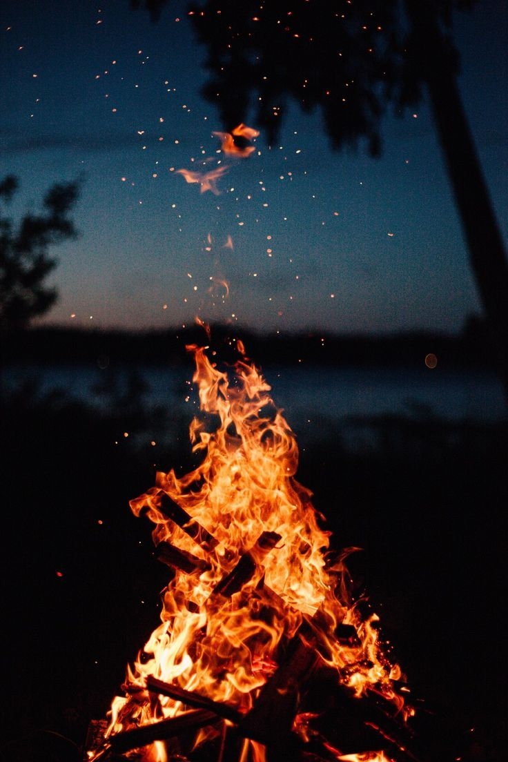 740x1110 Tumblr Aesthetic Flame Wallpaper, Phone