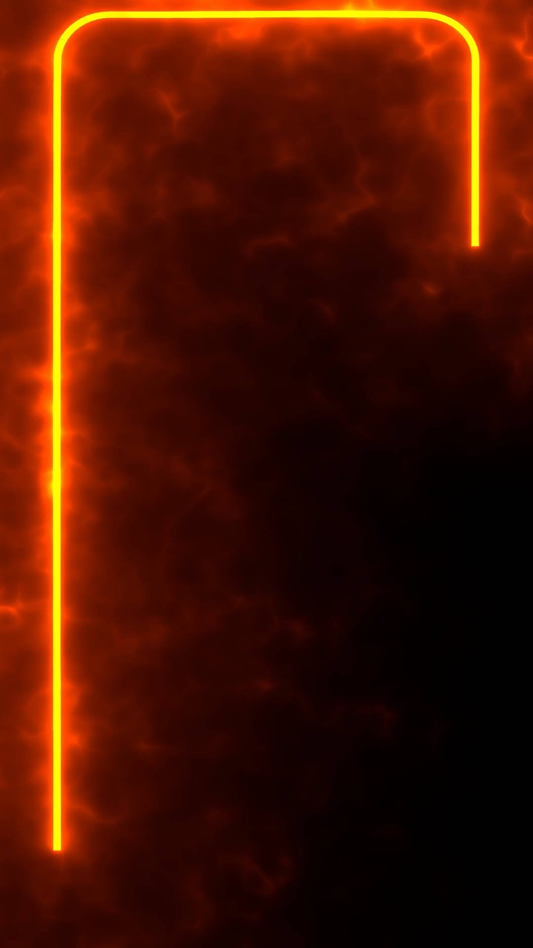 1080x1920 Download Half Border Neon Aesthetic IPhone Wallpaper, Phone