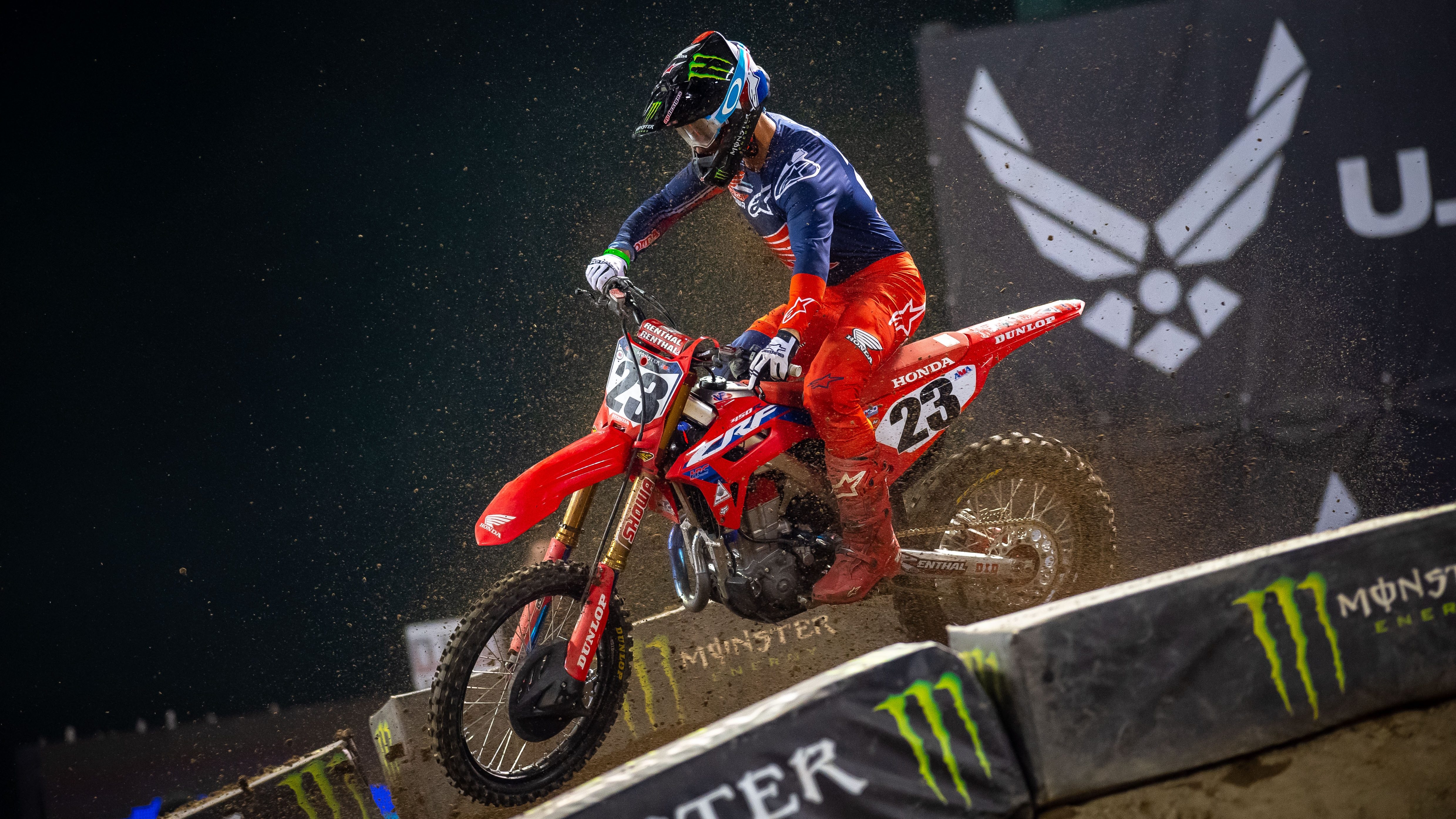 4960x2790 First Time Winners Sexton, Mosiman In Supercross Round 3, Desktop