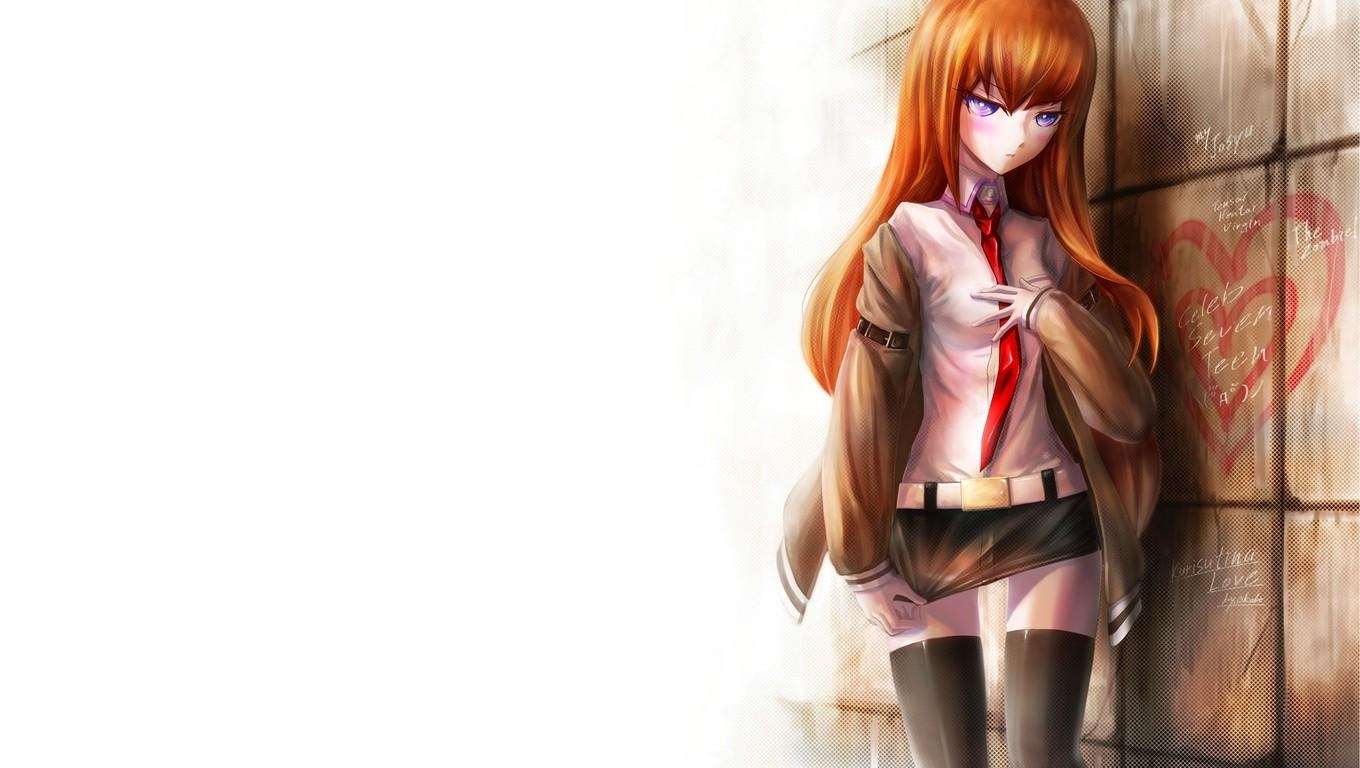 1360x770 Kurisu Makise Steins Gate Laptop HD HD 4k Wallpaper, Desktop