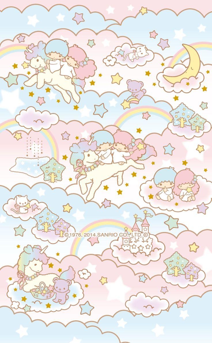 740x1190 Little Twin Stars Wallpaper, Phone