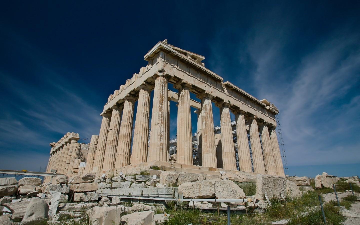 1440x900 Acropolis Historic Buildings Wallpaper, Desktop