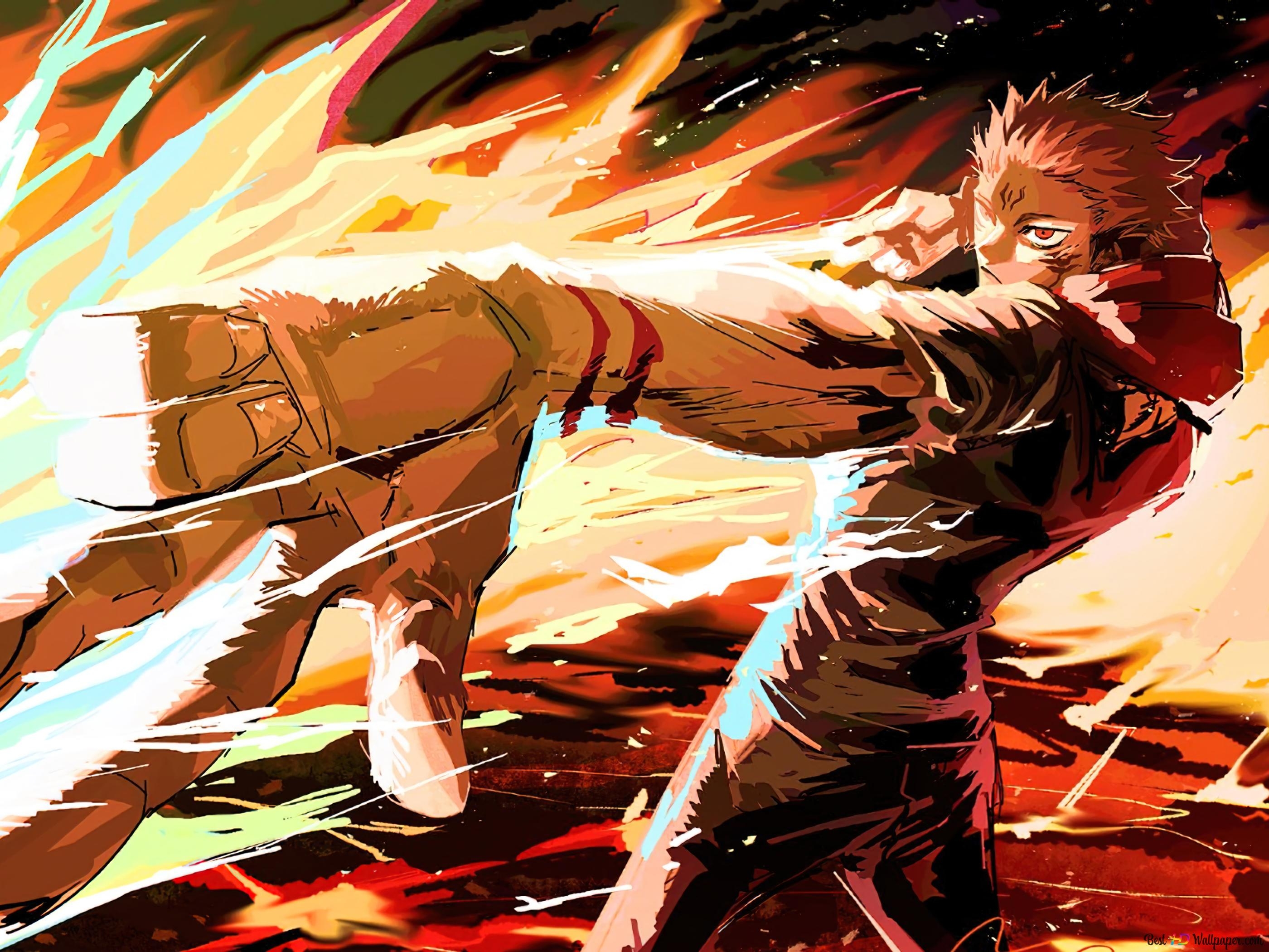 2800x2100 Jujutsu Kaisen Itadori Sukuna Host 4K wallpaper download, Desktop