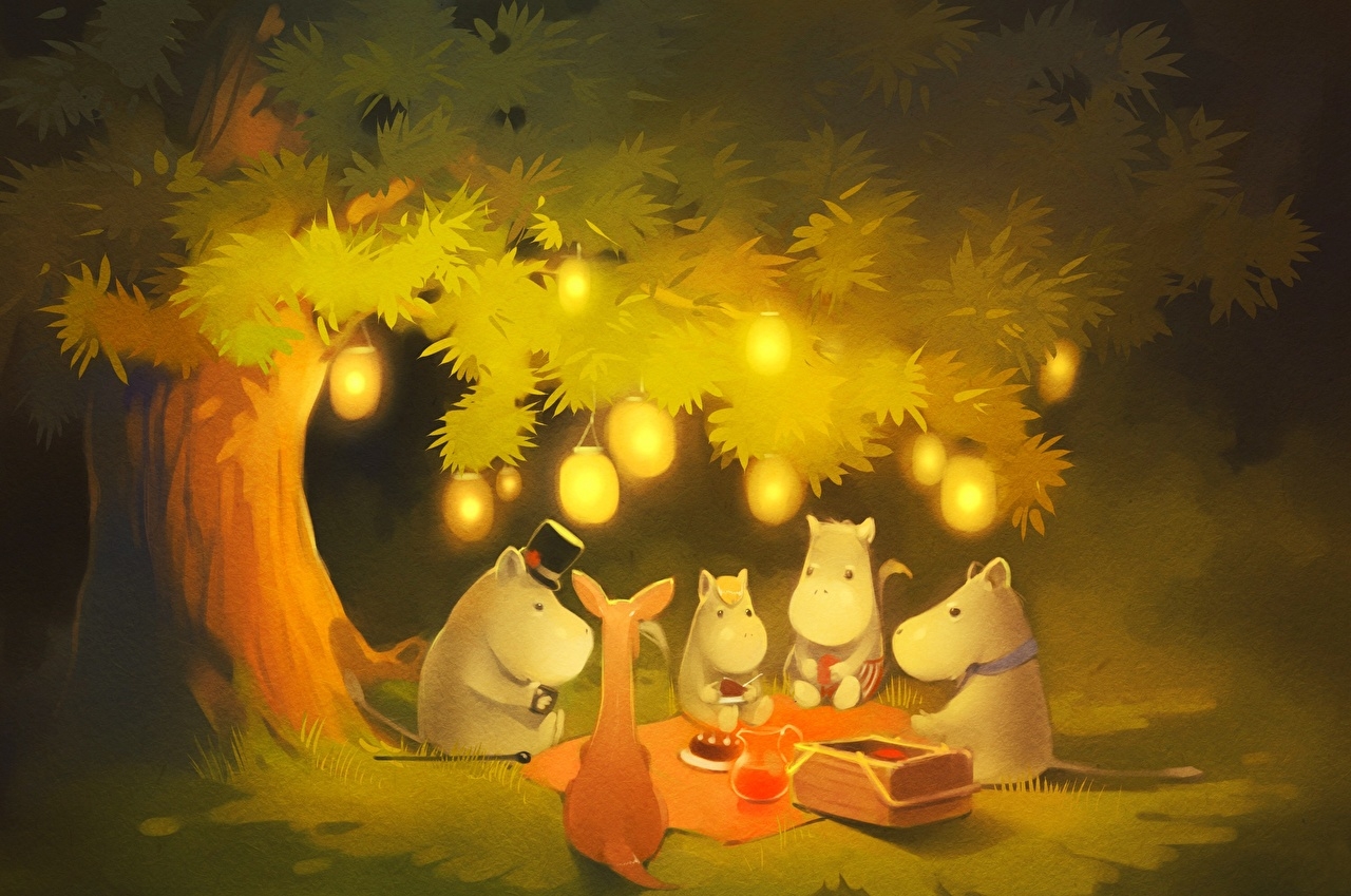 1280x850 Moomin Wallpaper Desktop, Desktop