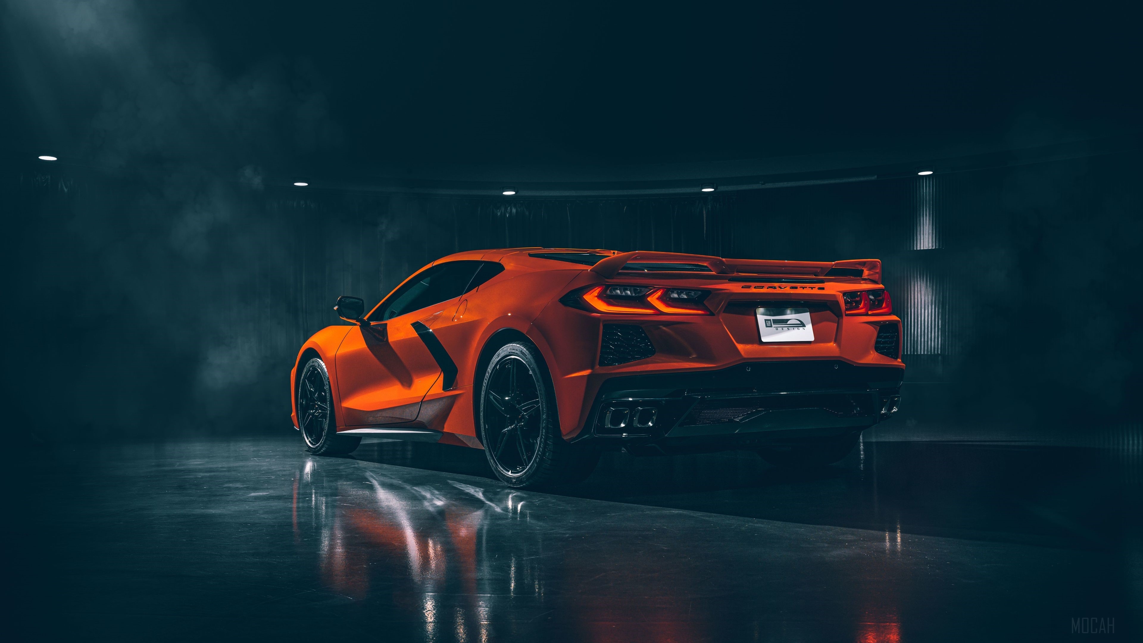 3840x2160 2020 Chevrolet Corvette Stingray C8 Rear 4k Gallery HD Wallpaper, Desktop