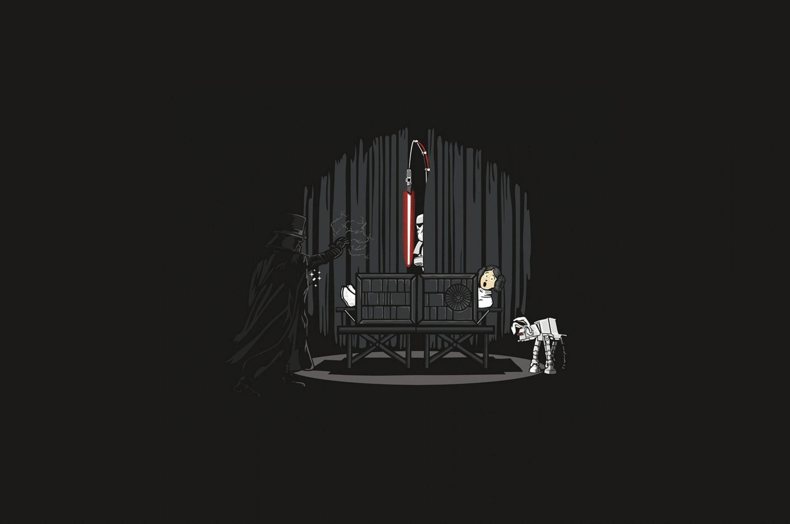 2560x1700 Download Minimalist Star Wars Fan Art Wallpaper, Desktop