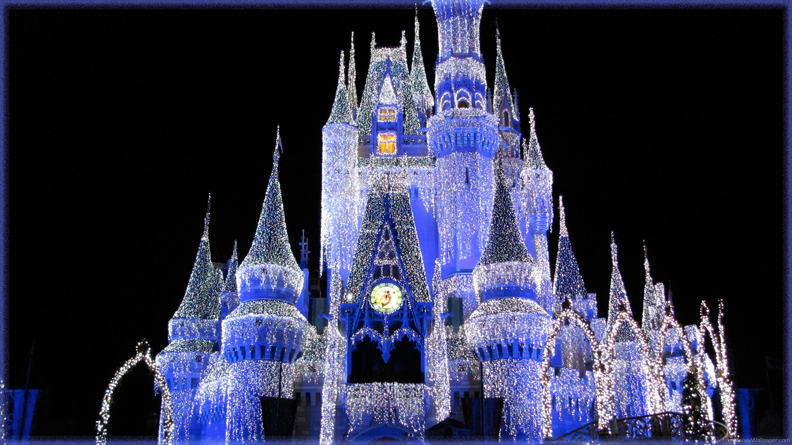 2560x1440 Cinderella's Castle Desktop Wallpaper, Desktop