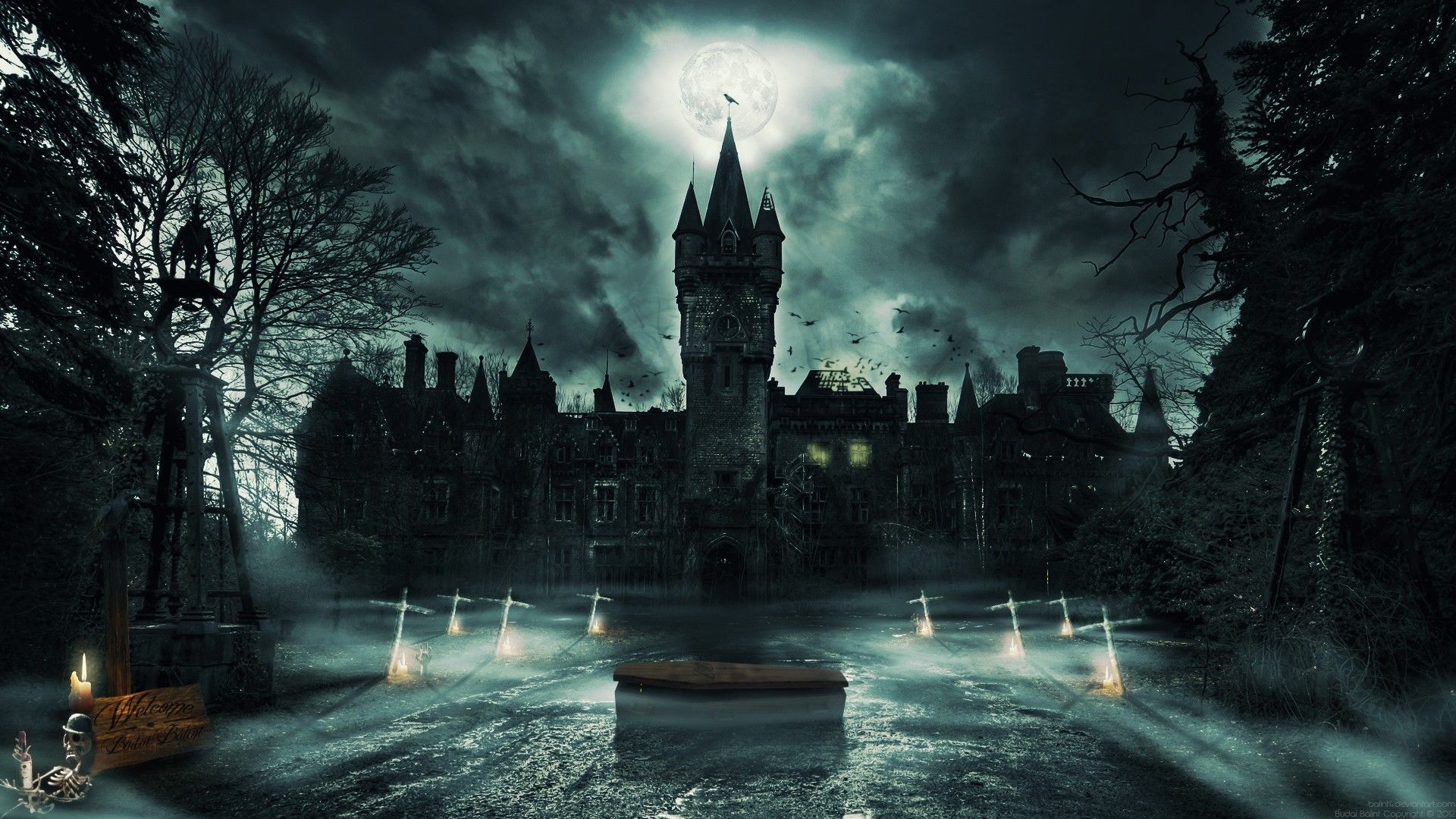 1920x1080 Gothic Castle Wallpaper Free Gothic Castle Background, Desktop