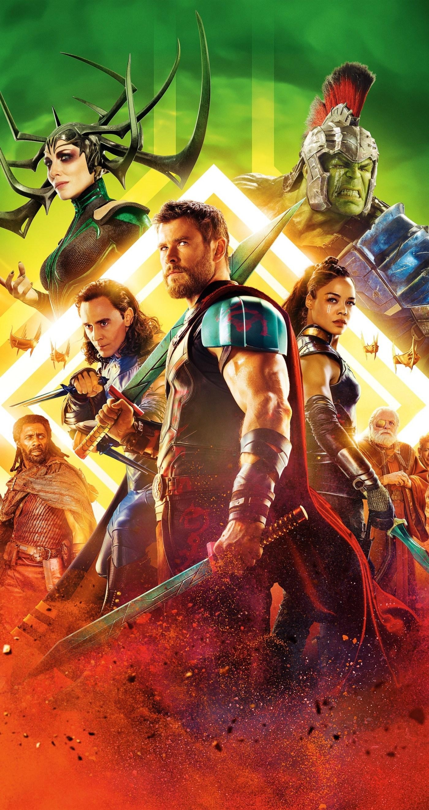 1400x2650 Thor: Ragnarok' (2017) Wallpaper, Phone