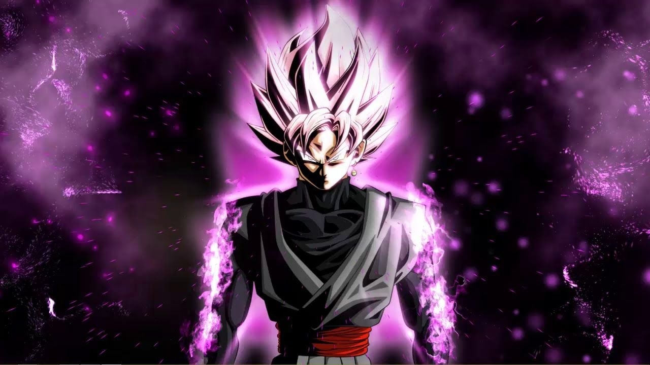 1280x720 Black Goku Engine / Live Wallpaper #DragonBall, Desktop