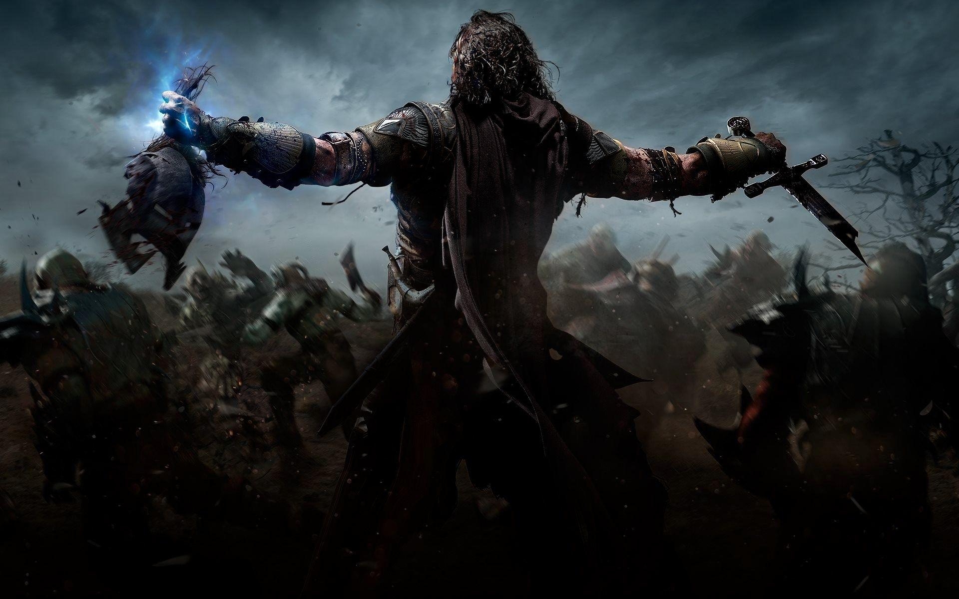 1920x1200 Jaxsen Sinclair earth shadow of mordor theme background, Desktop