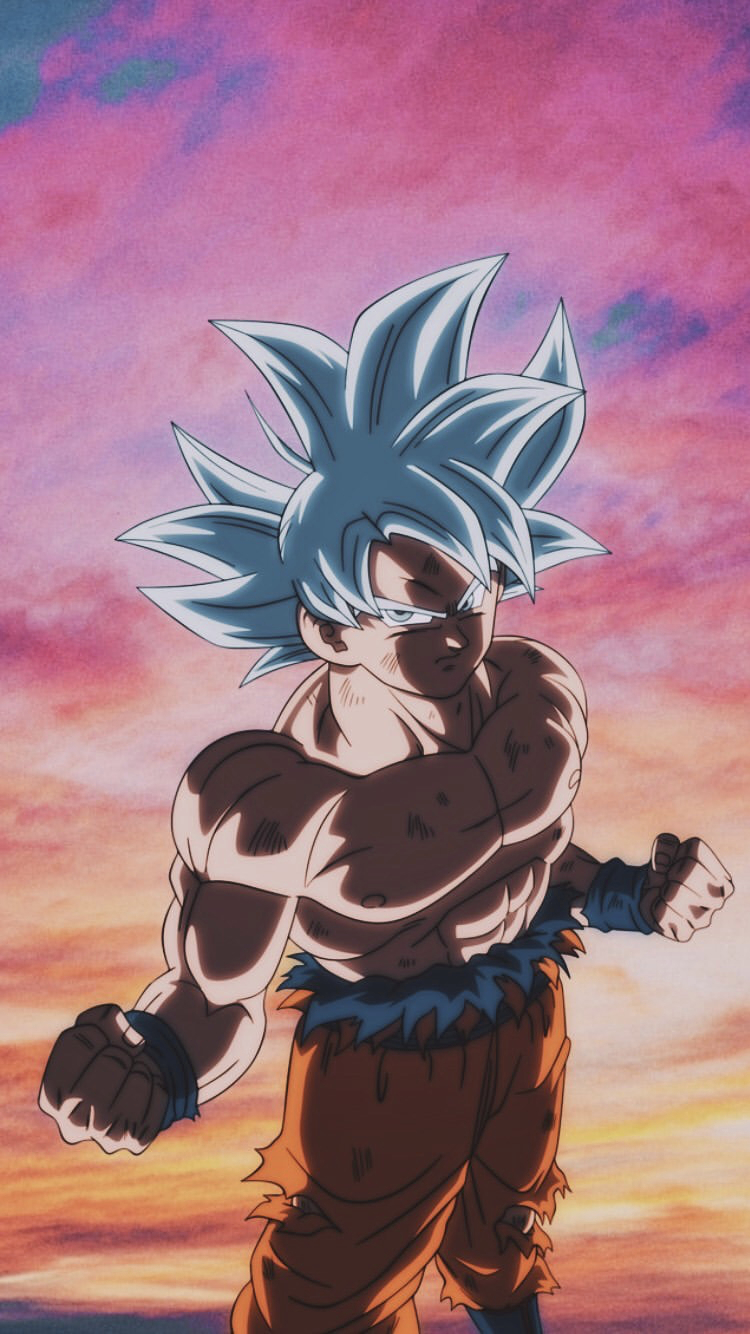 750x1340 MUI Son Goku. Anime dragon ball, Anime dragon ball super, Dragon ball art, Phone