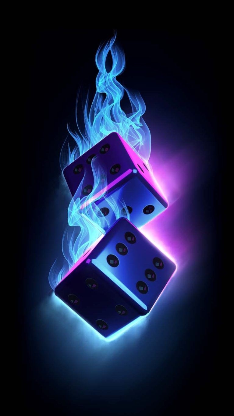 770x1370 Dice Fire IPhone Wallpaper HD, Phone