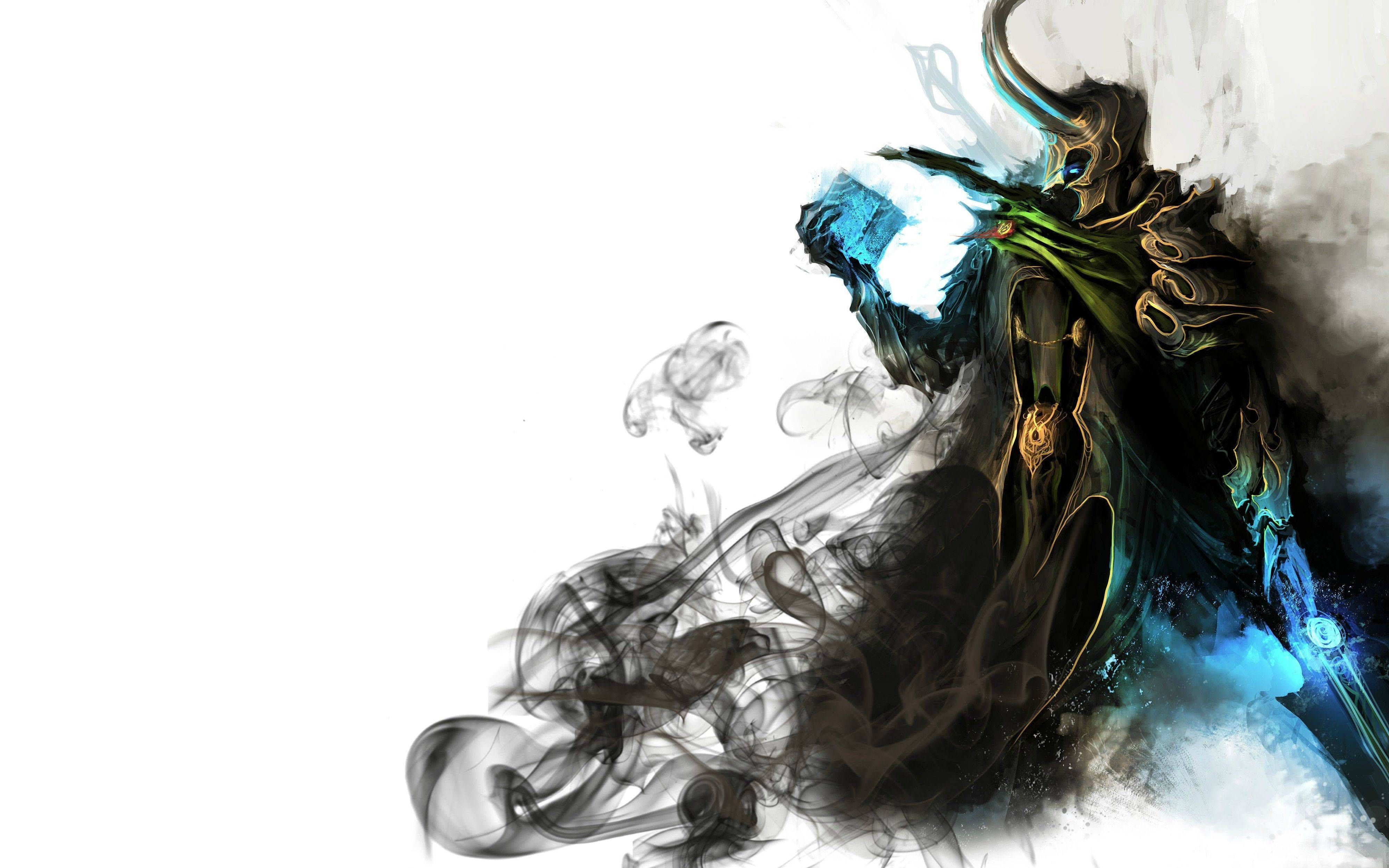 4000x2500 Download Loki, the master of trickery, holds the Tesseract in his hands. Wallpaper, Desktop