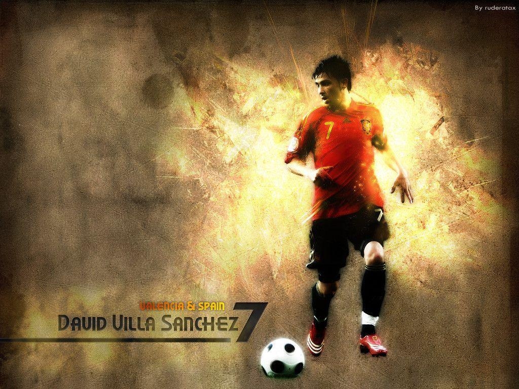 1030x770 Download David Villa Sanchez Football Wallpaper. Full HD Wallpaper, Desktop