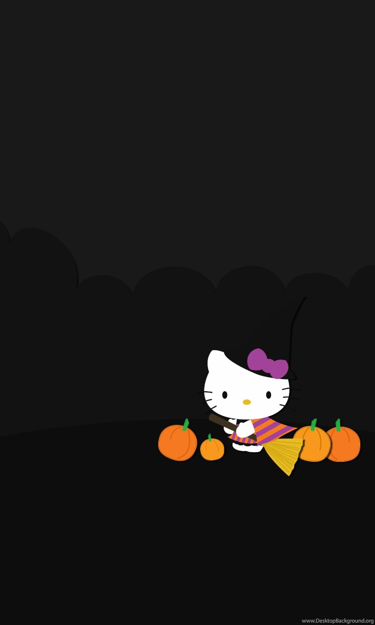 770x1280 Blueberrythemes: Hello Kitty Wallpaper (Halloween Edition) Desktop Background, Phone