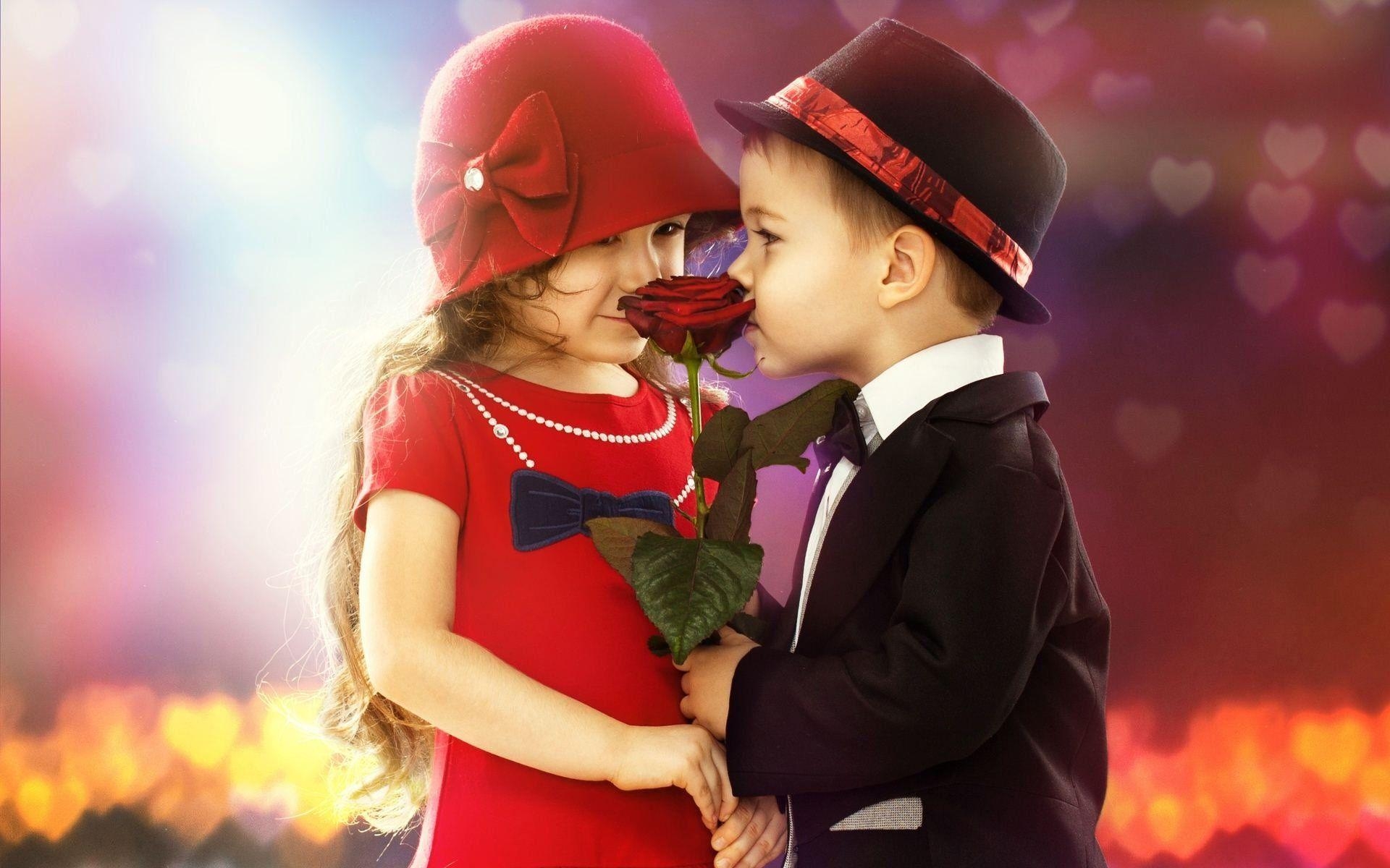 1920x1200 KISS child couple boy girl rouse wallpaperx1200, Desktop