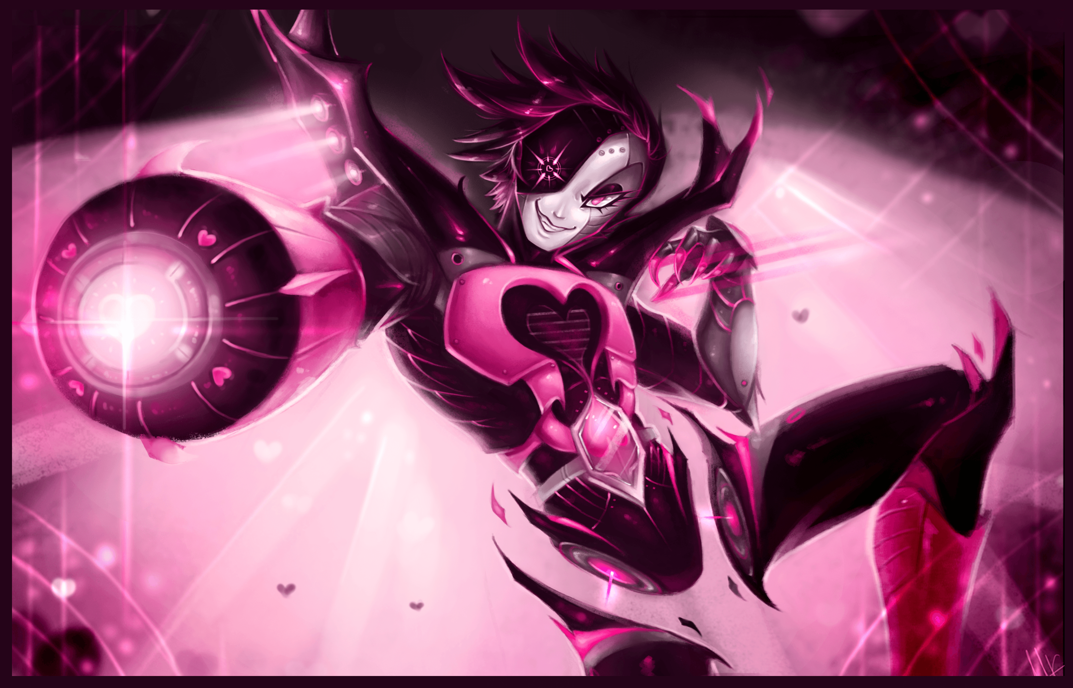 3580x2300 Mettaton (Undertale) HD Wallpaper, Desktop