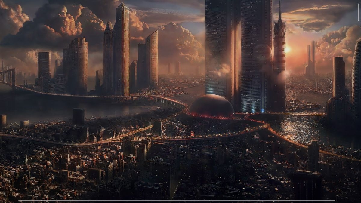 1200x680 A night in coruscant. Futuristic city, Fantasy city, City wallpaper, Desktop