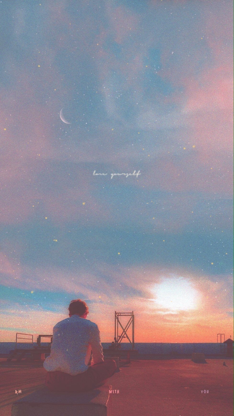 980x1740 LOVE YOURSELF. Bts wallpaper, Aesthetic, Phone