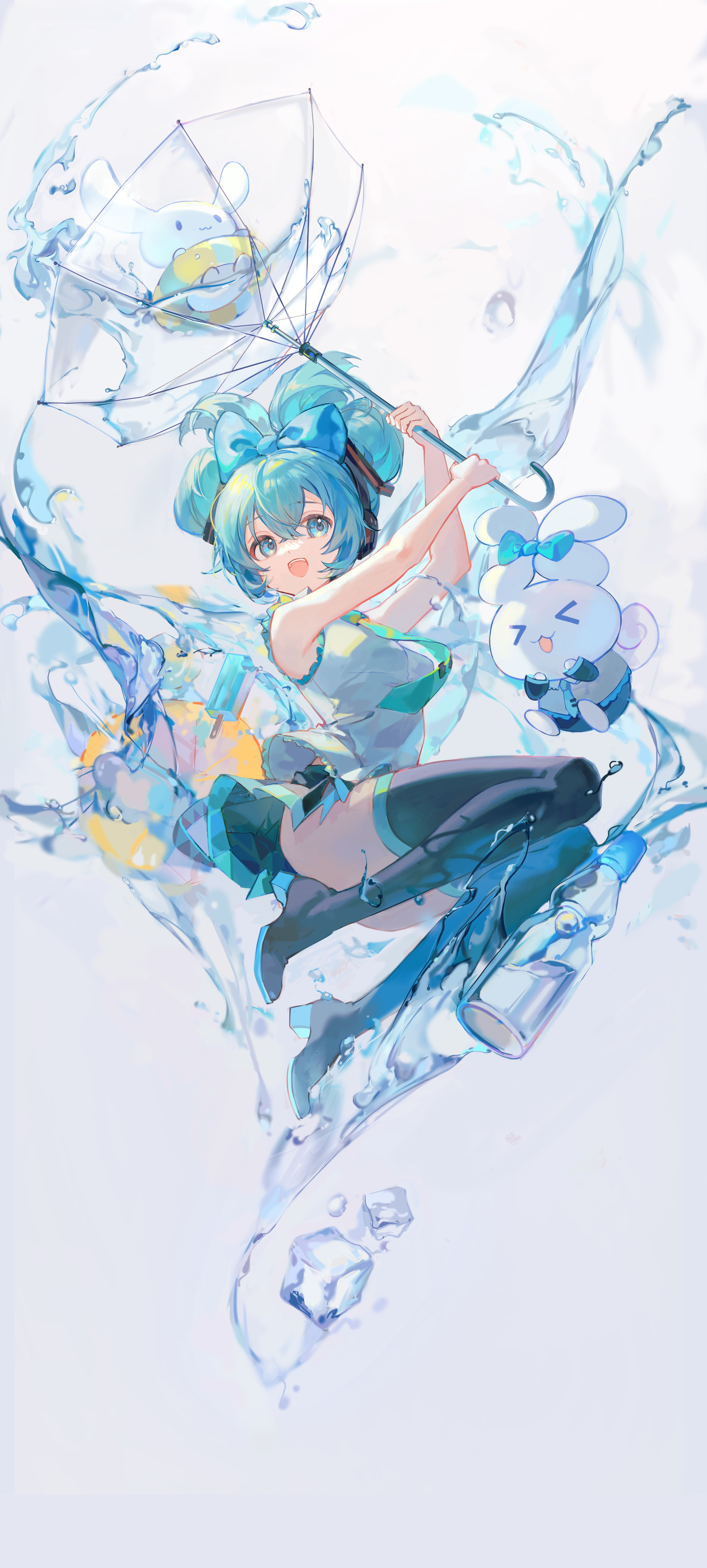 3060x6770 Cinnamiku Miku Anime Image Board, Phone