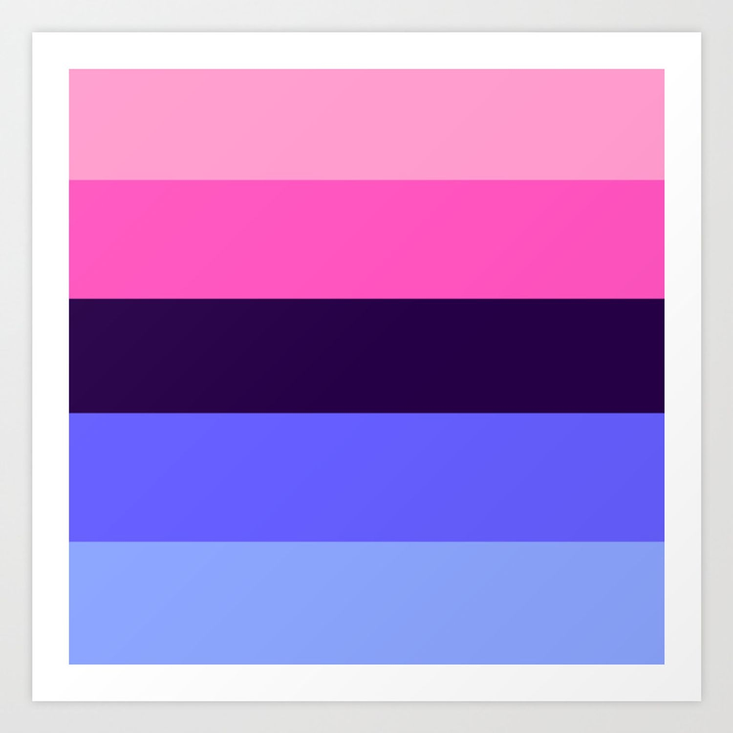 1500x1500 Omnisexual Art Print, Phone