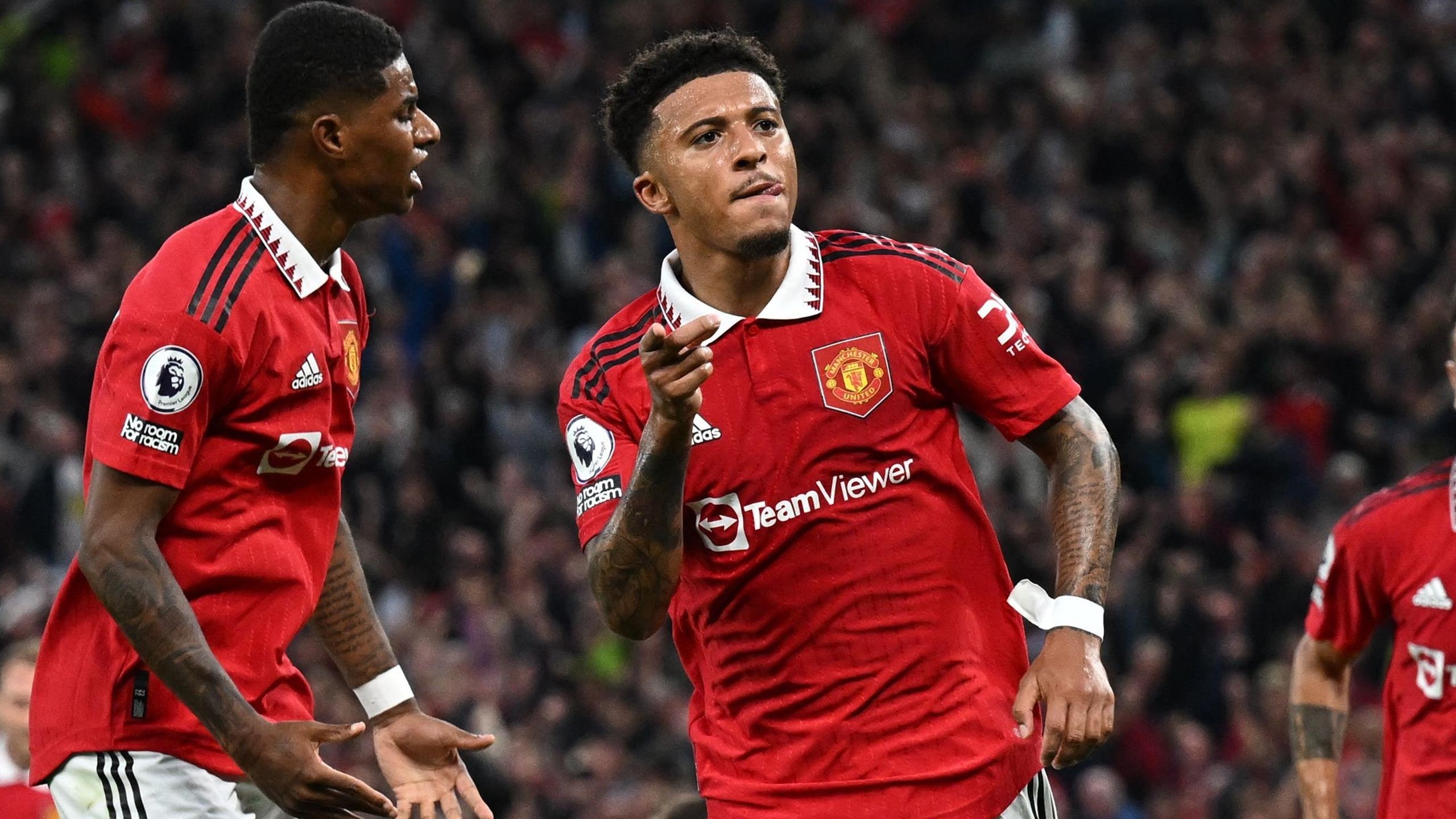 2560x1440 Manchester United 2 1 Liverpool: Jadon Sancho, Marcus Rashford Secure First Win For Manager Erik Ten Hag, Desktop