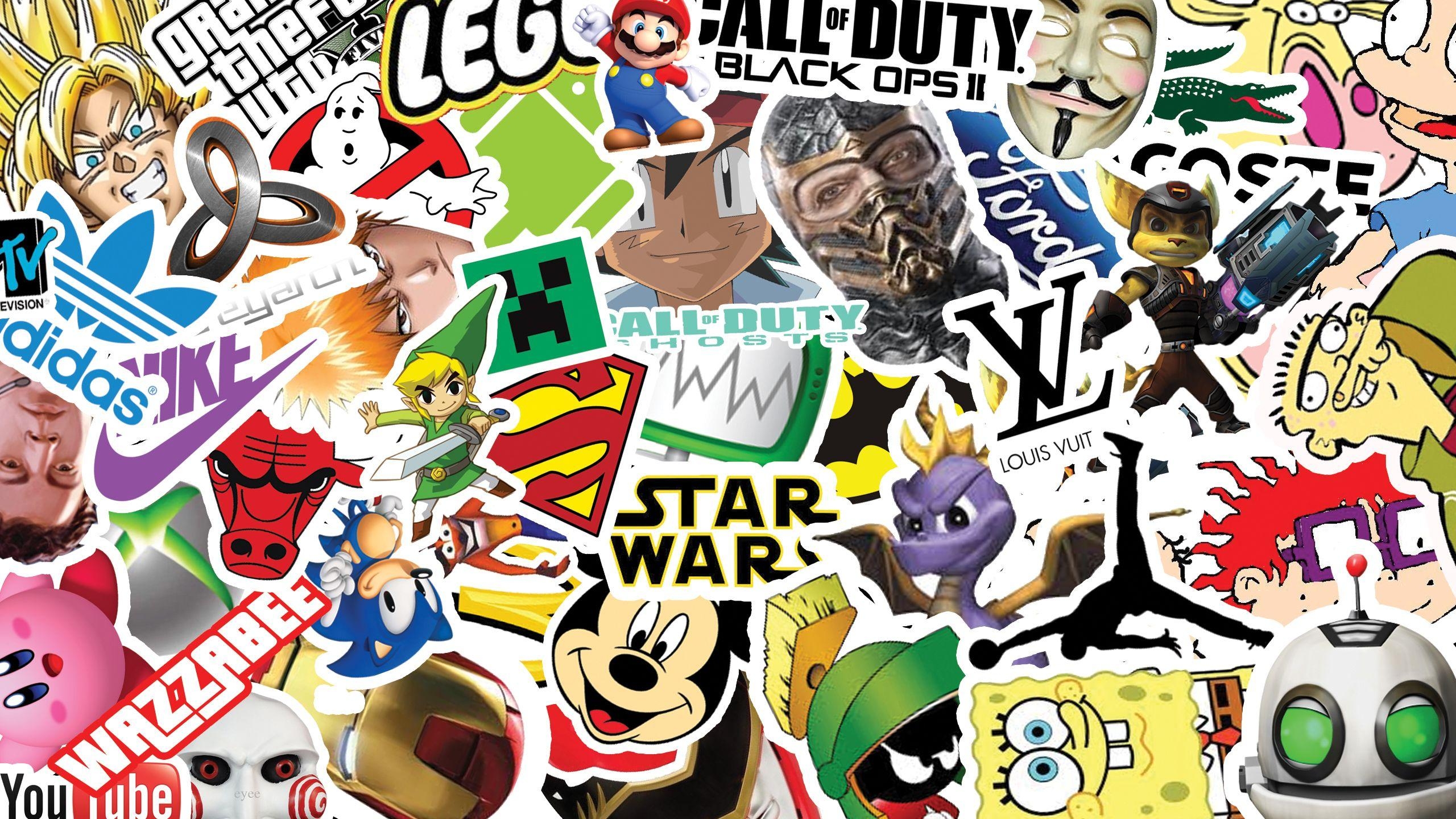 2560x1440 Sticker Bomb Computer Wallpaper, Desktop Backgroundx1440, Desktop