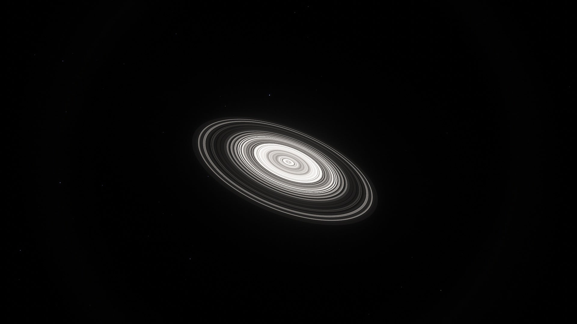 1920x1080 J1407b gas giant with a ring system with a diameter of.6 AU. If rings like this were placed around Saturn, it would absolutely dominate the night sky, Desktop