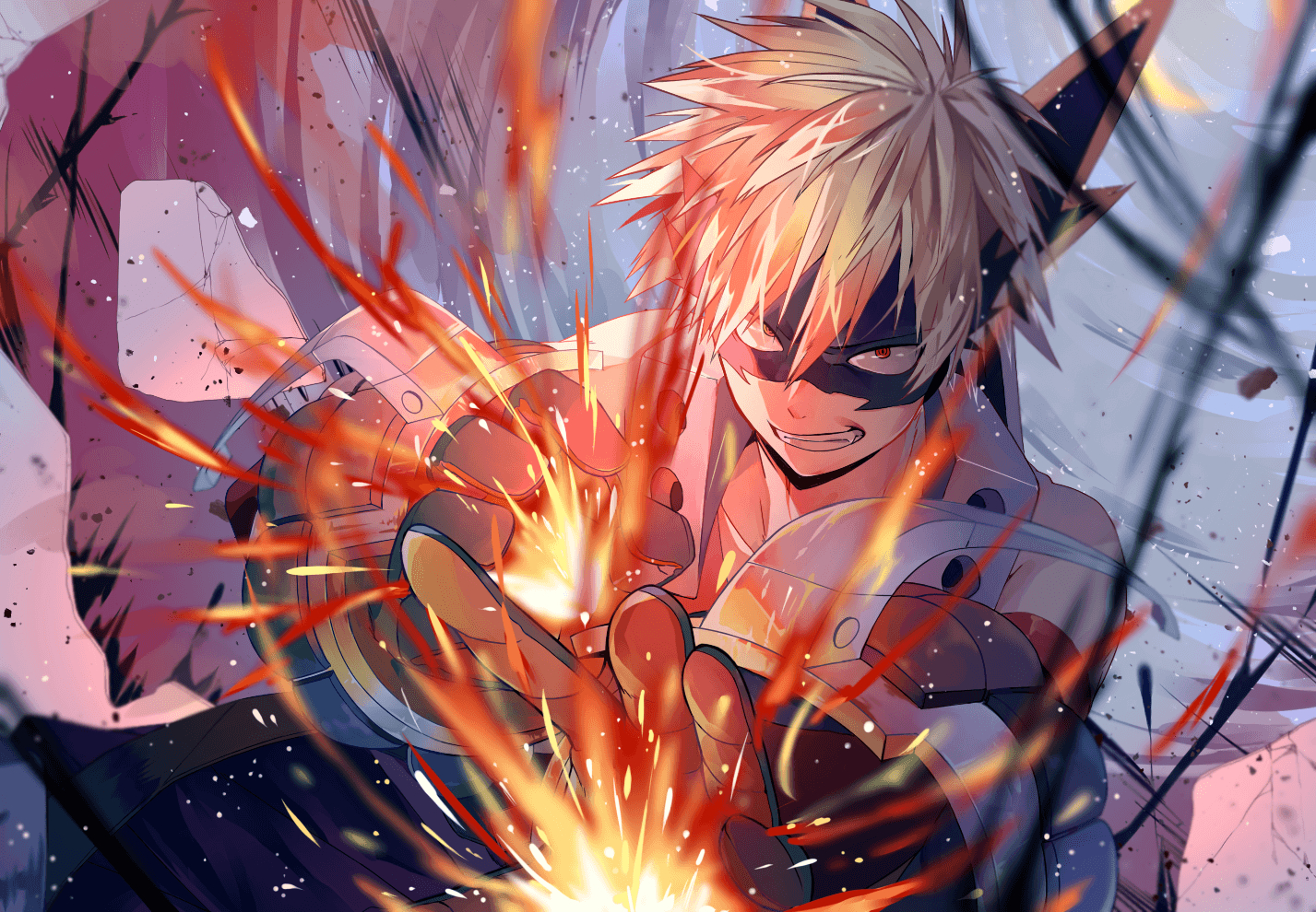 1430x990 Bakugou Katsuki no Hero Academia, Desktop