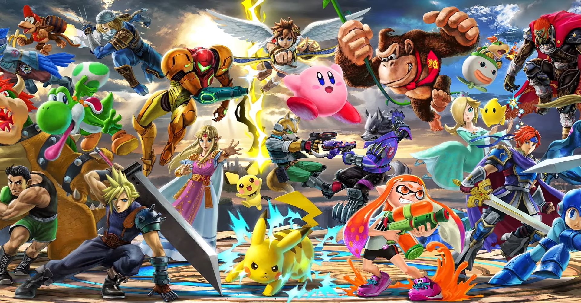 1920x1010 Super Smash Bros Ultimate Characters HD Wallpaper, Desktop