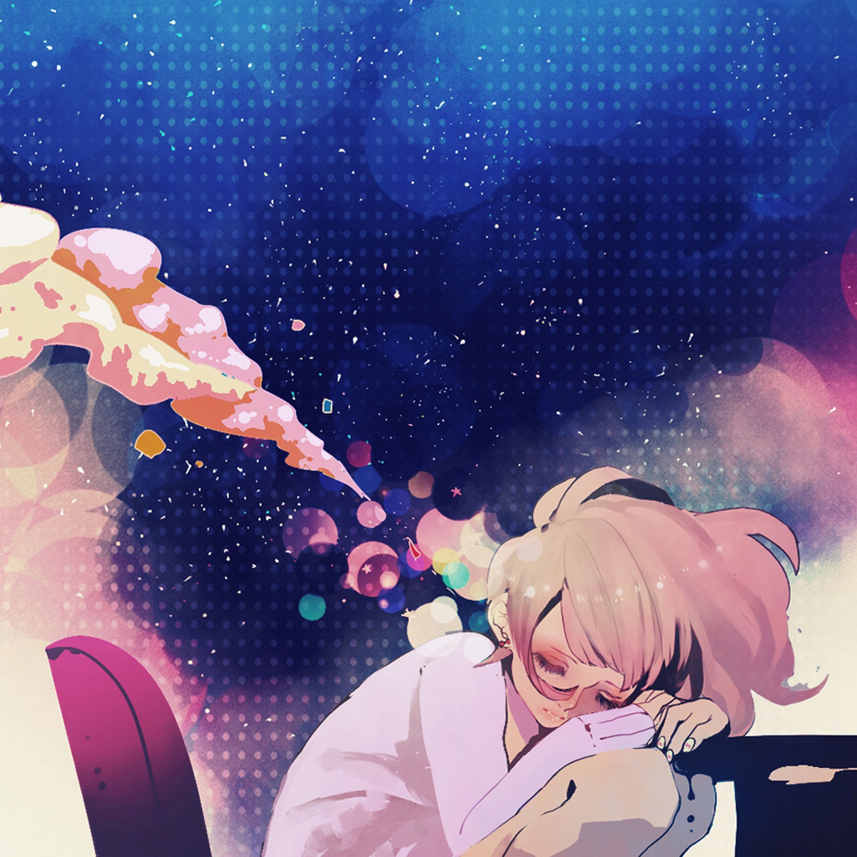 2740x2740 Sleeping Anime Wallpaper Free Sleeping Anime Background, Phone