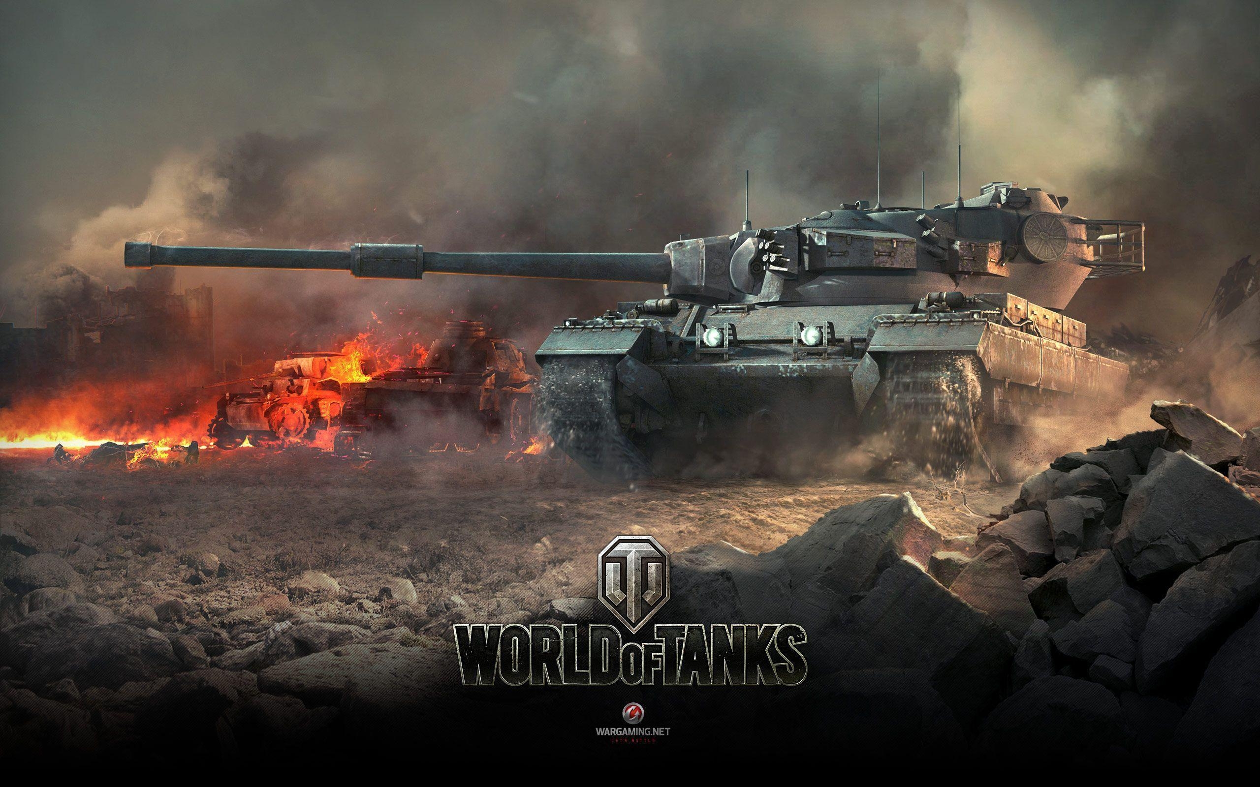 2560x1600 Menu Screen Wallpaper: Conqueror. Art. World of Tanks, Desktop