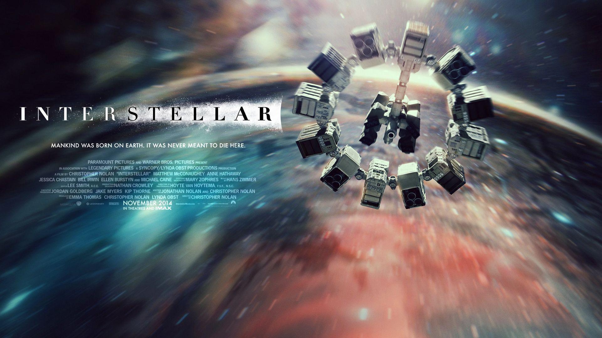 1920x1080 Interstellar wormhole wallpaper (with logo), Desktop