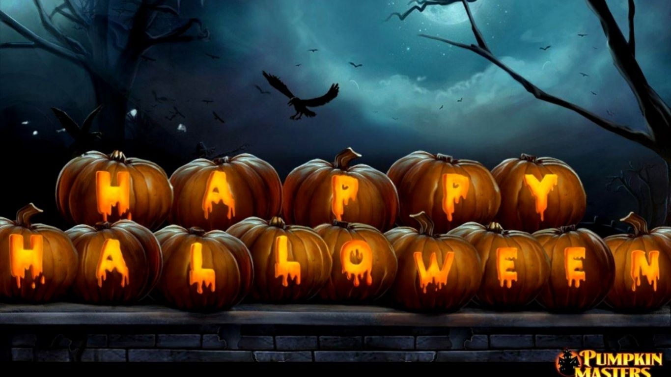 1370x770 Free download Halloween Wallpaper For Desktop Background Wallpaper [1368x837] for your Desktop, Mobile & Tablet. Explore Free Halloween Background Desktop. Free Halloween Desktop Wallpaper Screens, Free Halloween 3D Desktop, Desktop