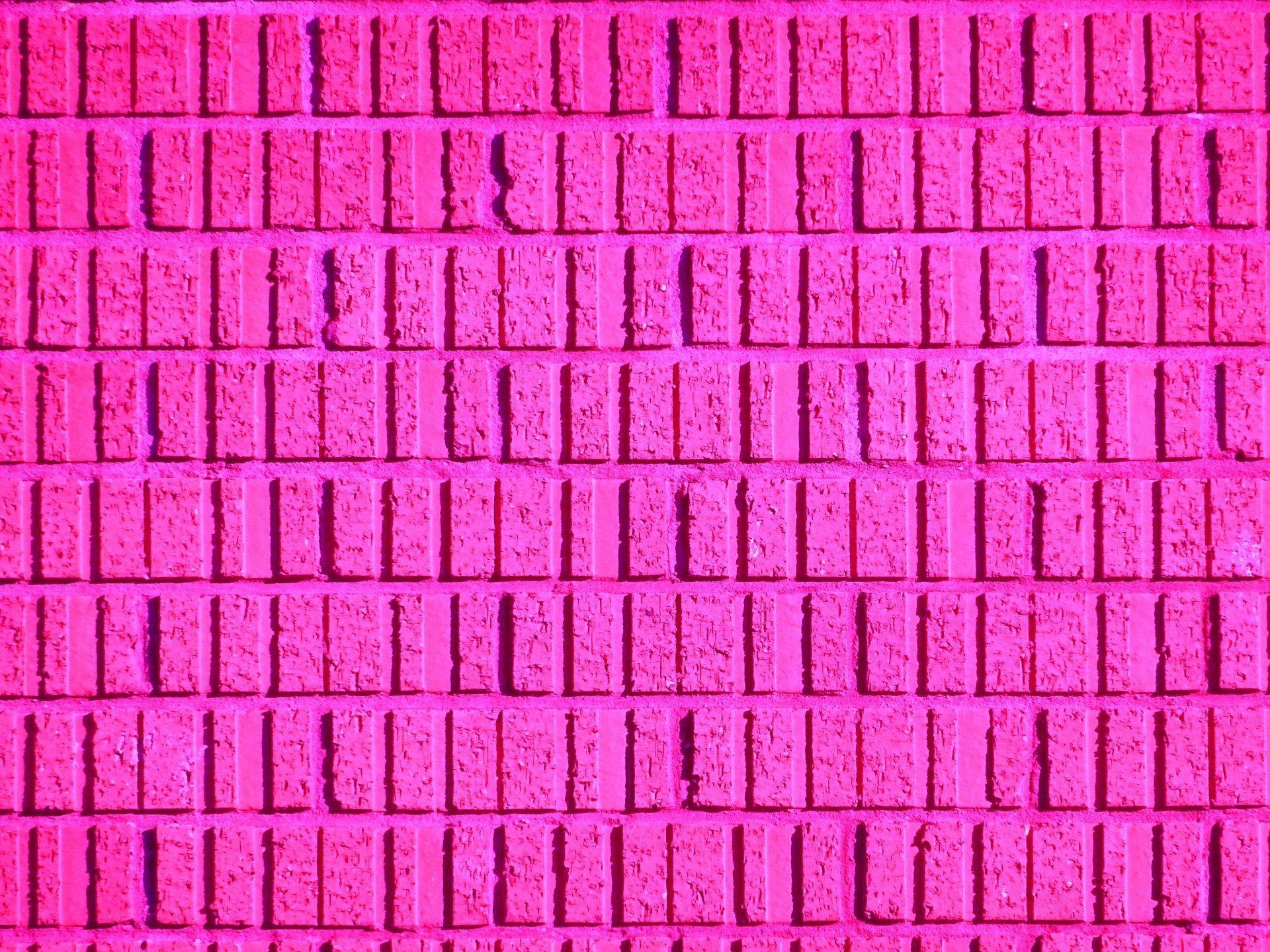 1920x1440 Pink Brick Wall Background Free Domain Picture, Desktop