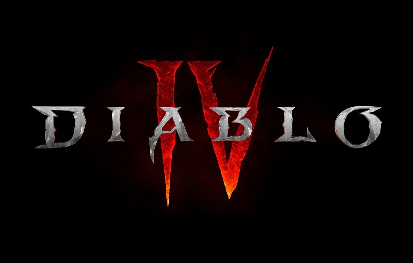 1340x850 Wallpaper Logo, Logo, Blizzard, Fiction, Diablo, Game, Diablo, Blizzard Entertainment, Game Art, Diablo Diablo IV image for desktop, section игры, Desktop