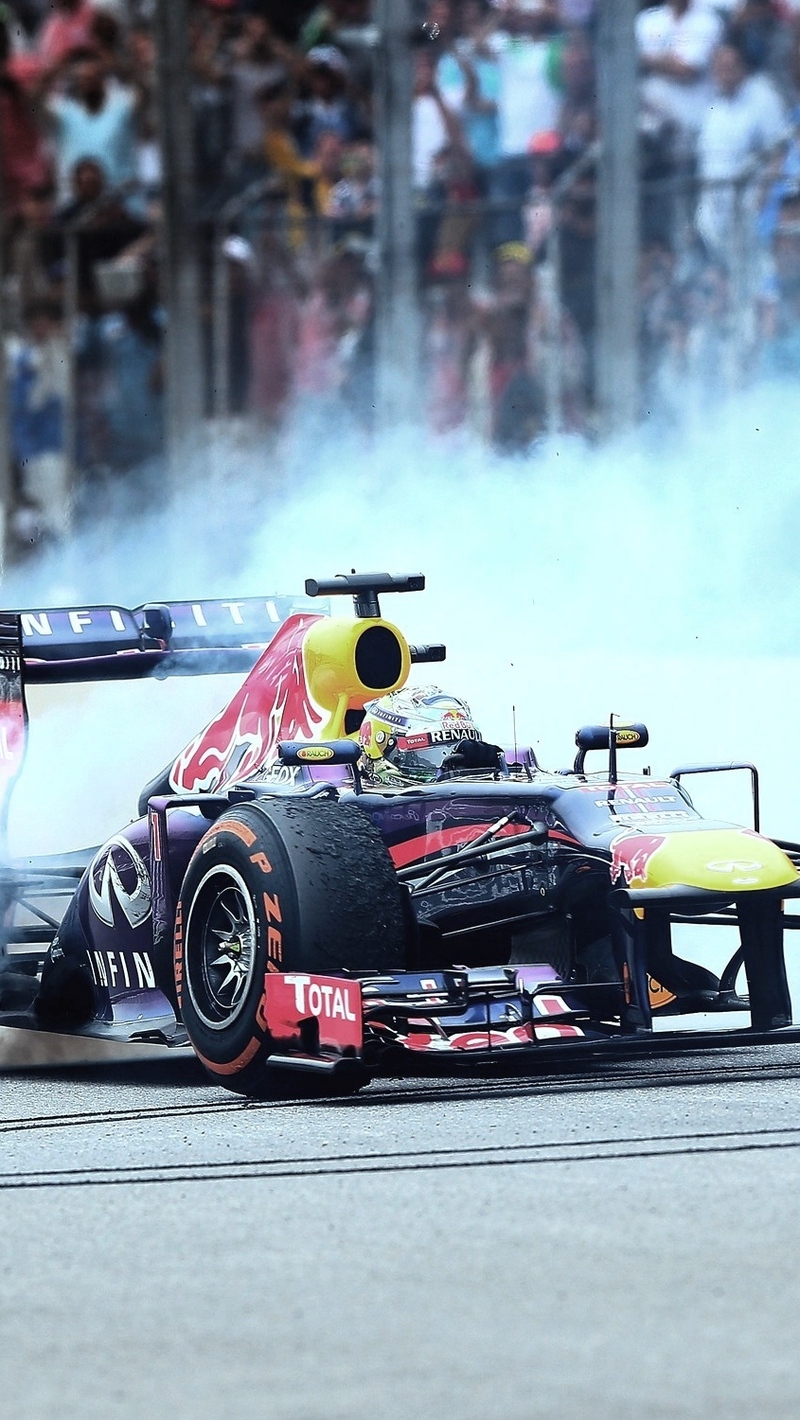 800x1420 Wallpaper Formula Vettel, F Red Bull, Brazil, Bull Rb9 Sebastian Vettel HD Wallpaper, Phone