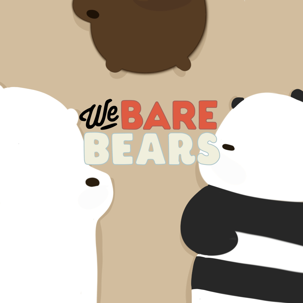 1000x1000 We Bare Bears Wallpaper, Phone