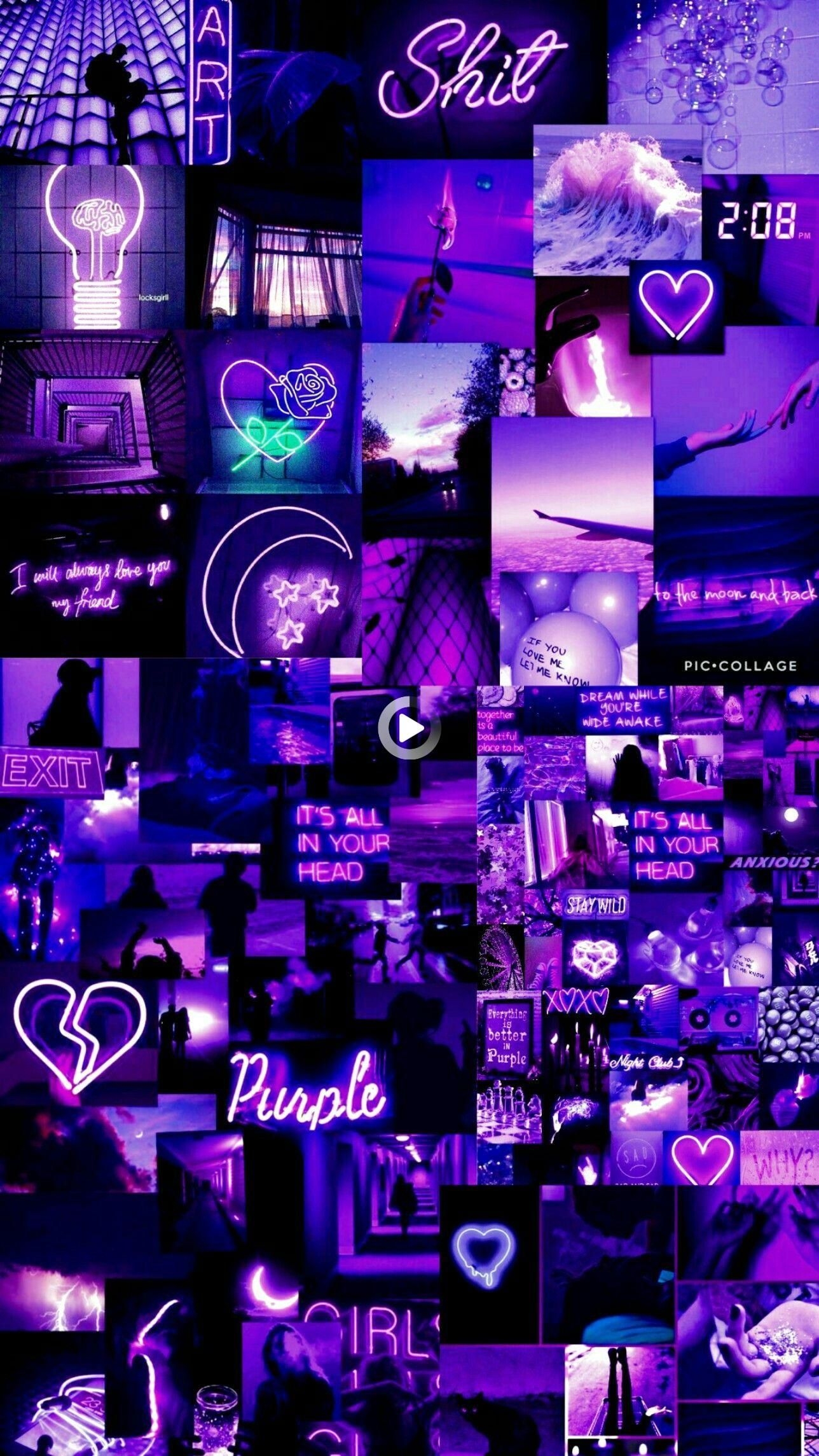 1290x2290 Purple Wallpaper iPhone Neon. Wallpaper iphone neon, Purple wallpaper, Purple wallpaper iphone, Phone