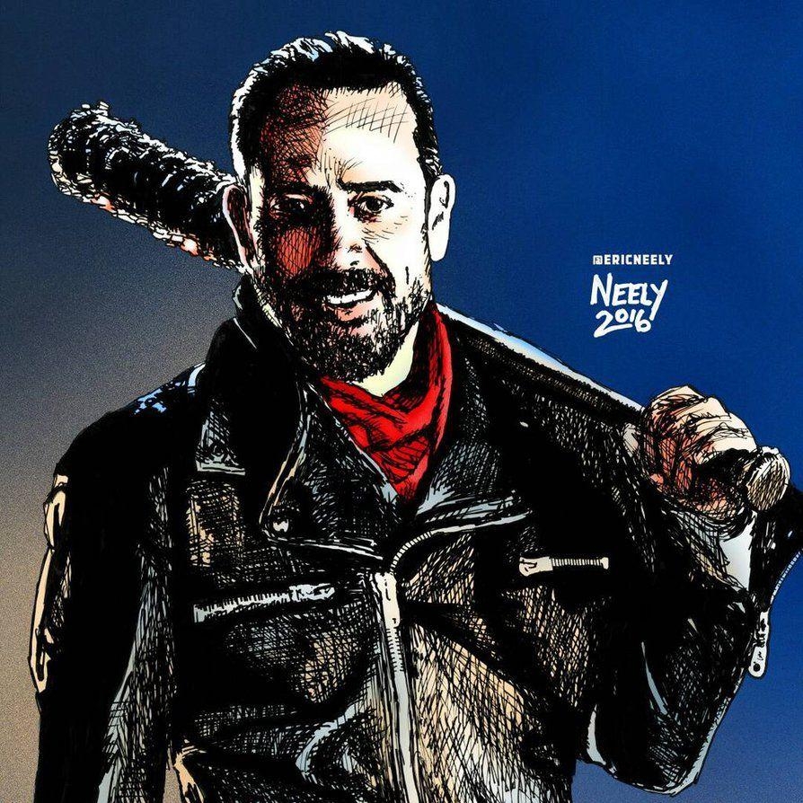 900x900 negan from the walking dead, Phone