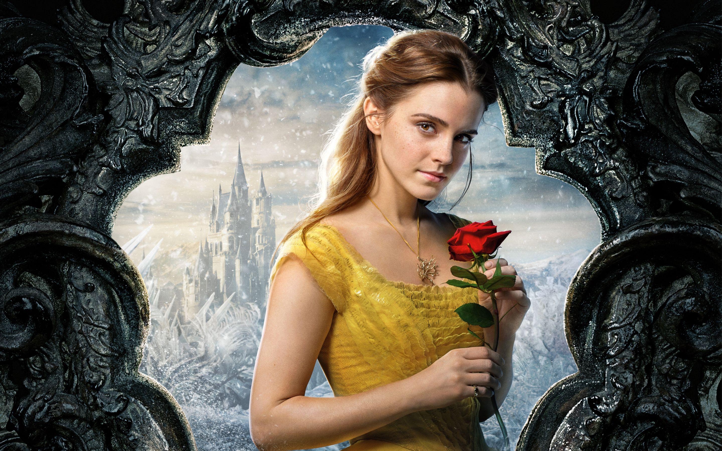 2880x1800 Belle Beauty and the Beast Emma Watson 5K Wallpaper, Desktop