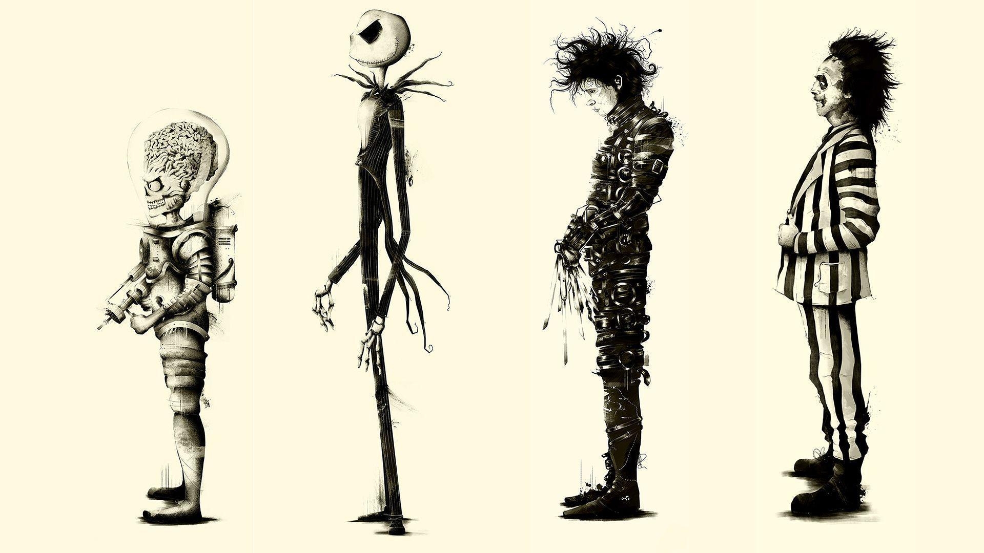 1920x1080 Beetlejuice Fan Art Movies Tim Burton, Desktop