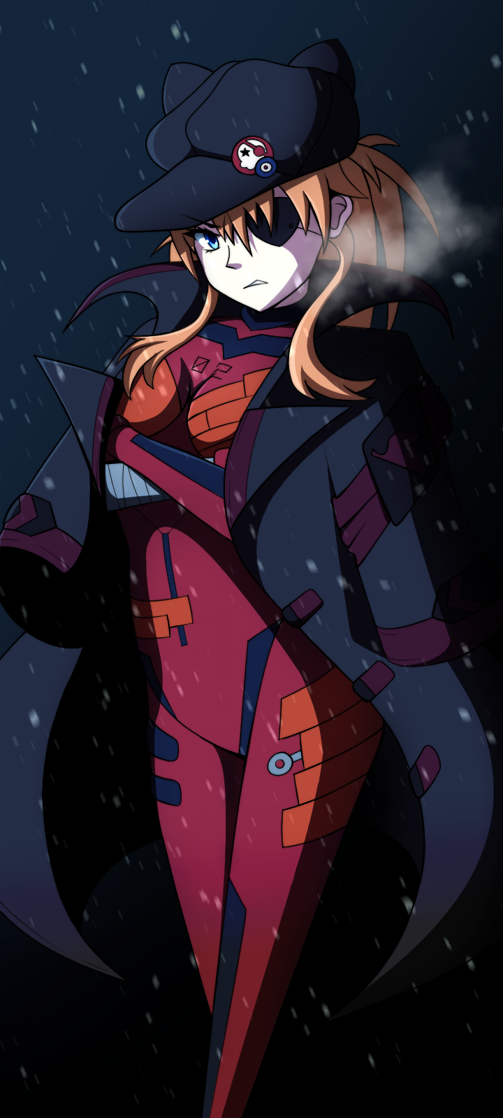 720x1600 Asuka phone wallpaper I created, Phone