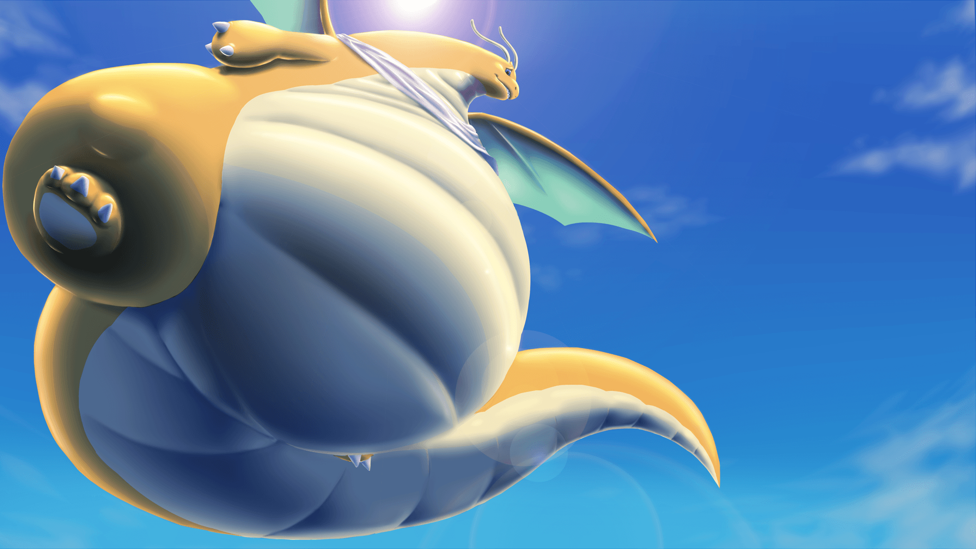 1920x1080 Pear Dragonite, Desktop