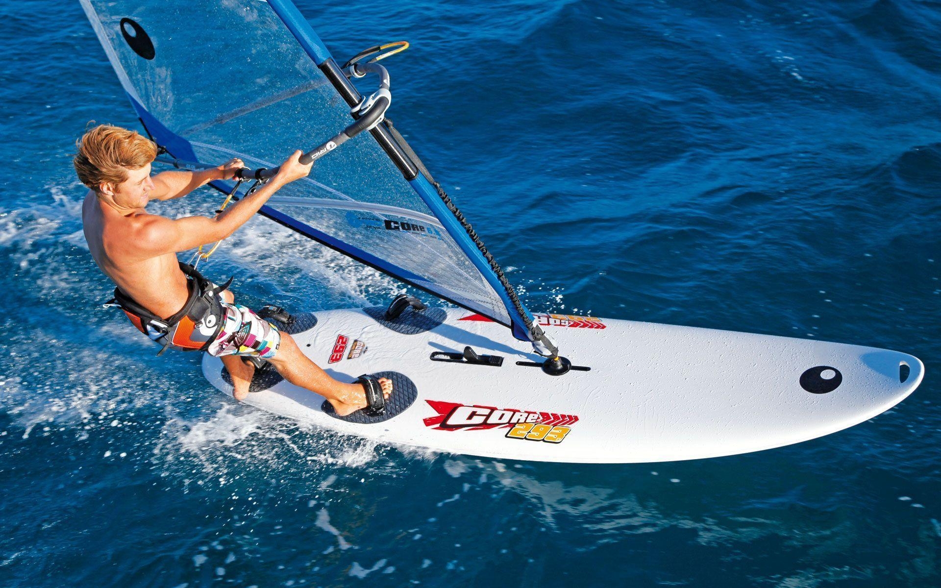 1920x1200 Wallpaper windsurf with Bic Sport, Desktop