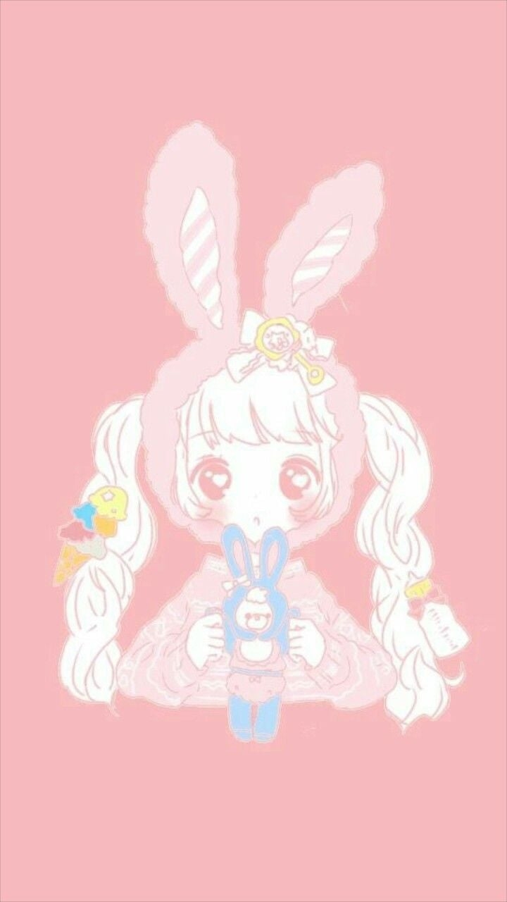 720x1280 Wallpaper Kawaii. Ilustrasi karakter, Ilustrasi, Phone