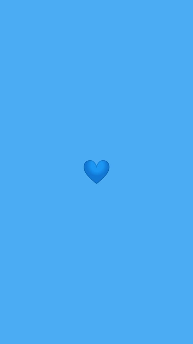 740x1310 blue heart. Blue heart emoji, Blue heart, Apple logo wallpaper iphone, Phone