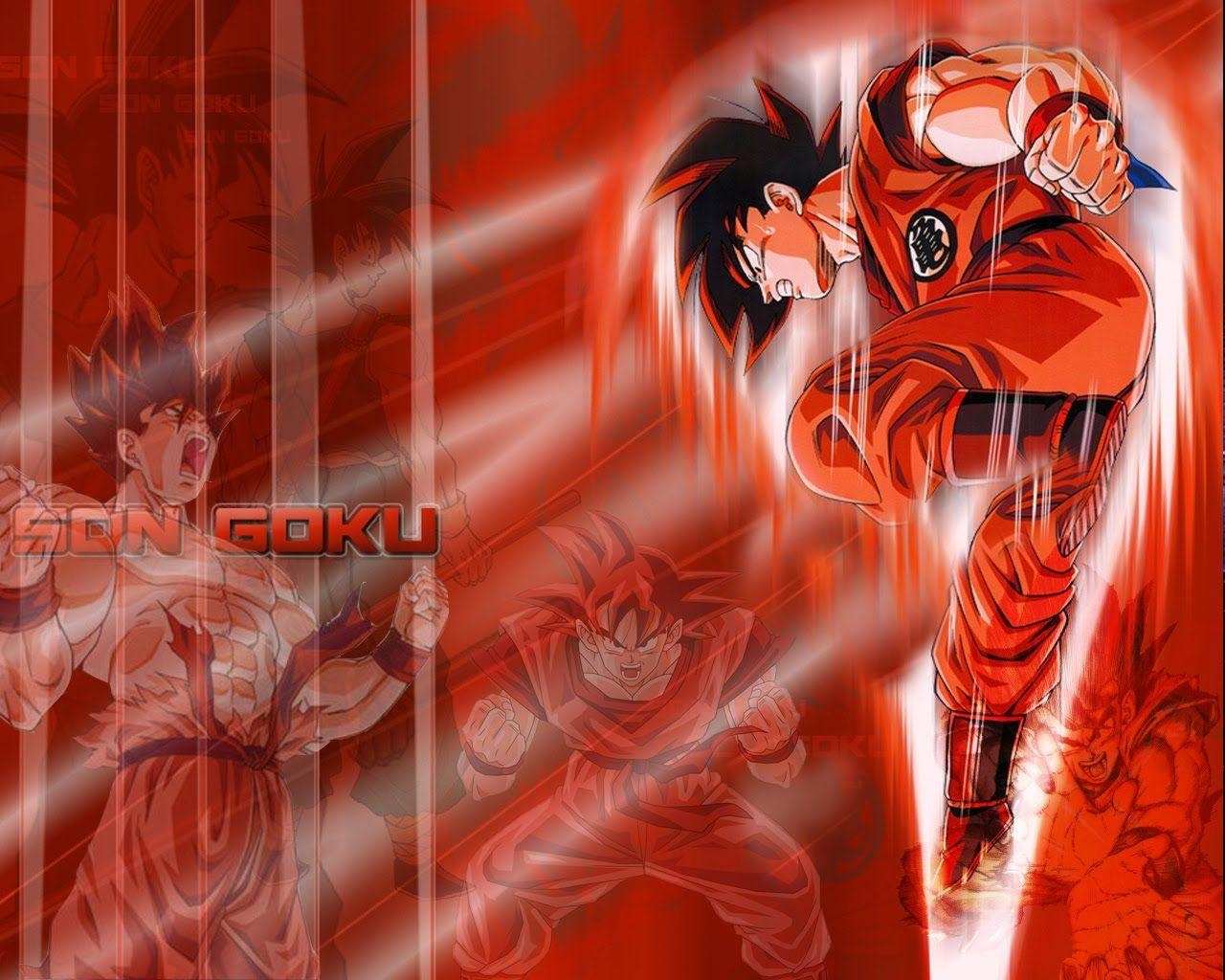 1280x1030 Goku Kaioken. Dragon Ball Moves, Desktop