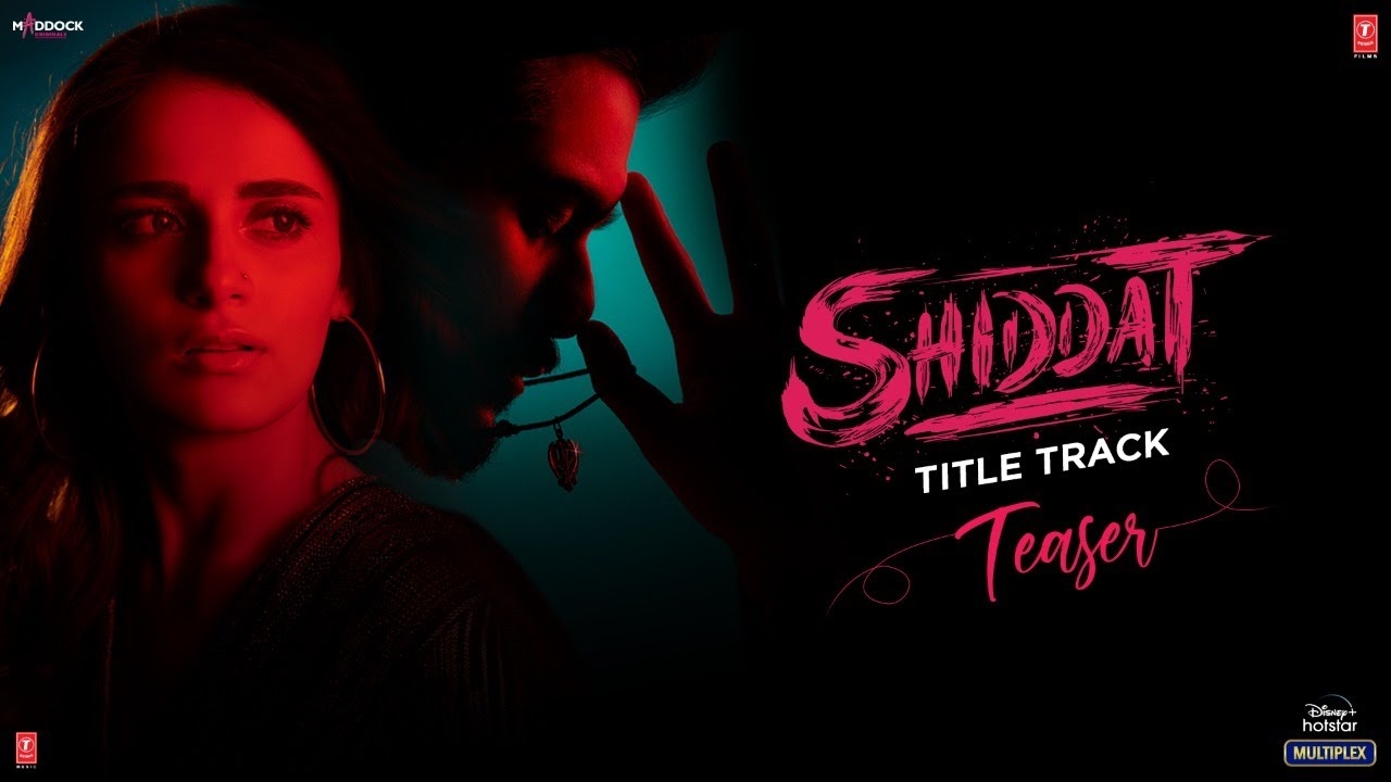 1280x720 Shiddat: Title Track (Teaser). Sunny Kaushal, Radhika Madan, Desktop